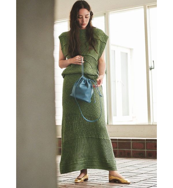 Ungrid「ジャカード編みニットスカート」|スカート|