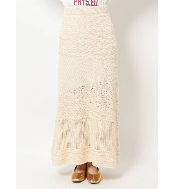 Ungrid「ジャカード編みニットスカート」|スカート|