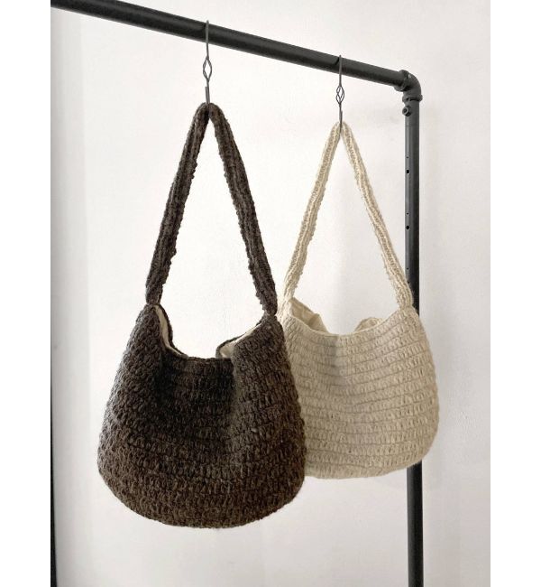 Ungrid「ニット編みハンドバッグ」|ハンドバッグ|