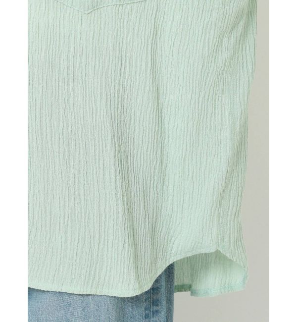 Ungrid「楊柳ビッグルーズシャツ」|シャツ・ブラウス|