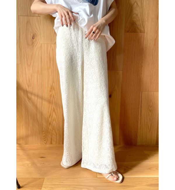 Ungrid「レースラフパンツ」|その他|