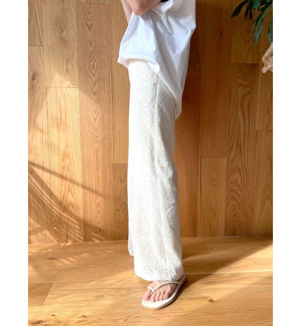 Ungrid「レースラフパンツ」|その他|