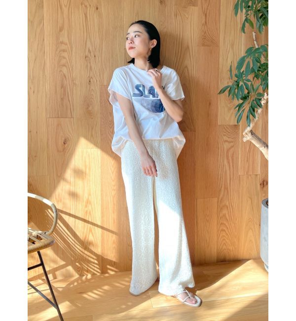 Ungrid「レースラフパンツ」|その他|