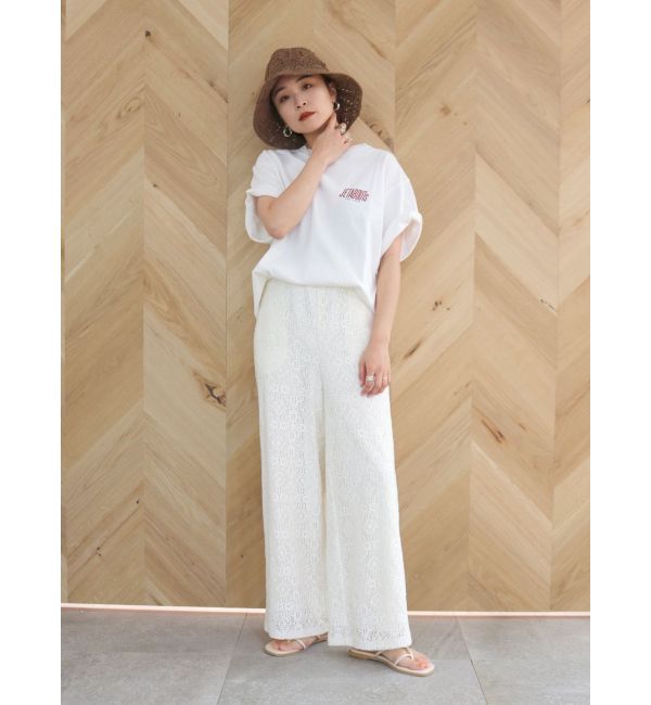 Ungrid「レースラフパンツ」|その他|