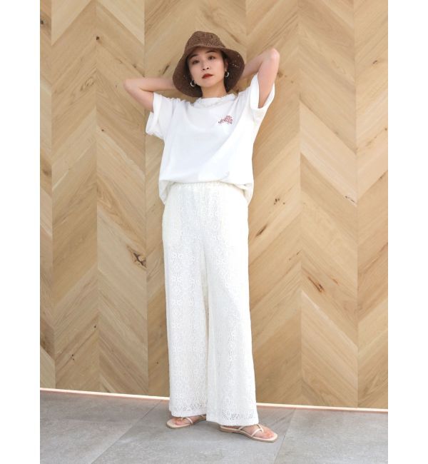 Ungrid「レースラフパンツ」|その他|