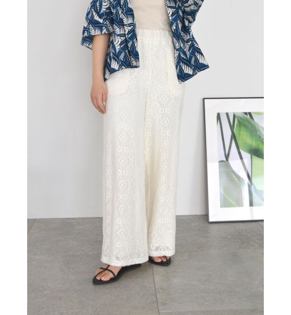 Ungrid「レースラフパンツ」|その他|