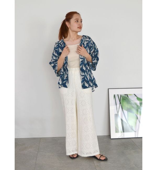 Ungrid「レースラフパンツ」|その他|