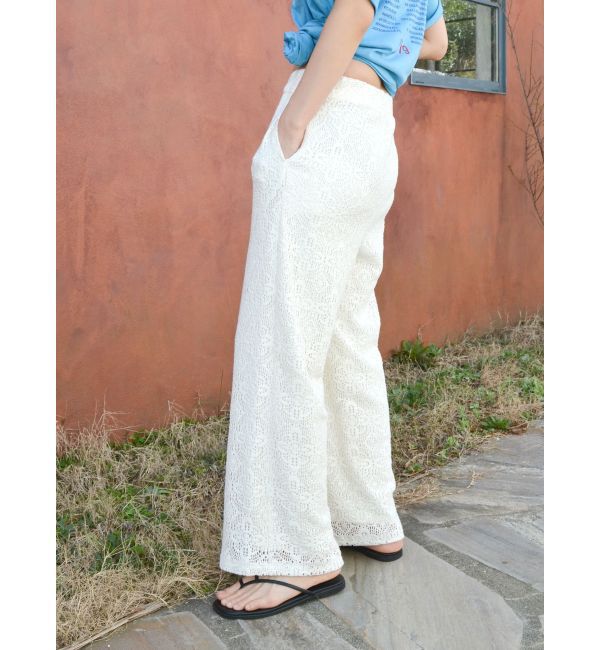 Ungrid「レースラフパンツ」|その他|