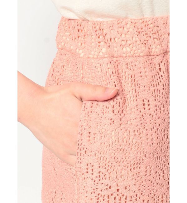Ungrid「レースラフパンツ」|その他|