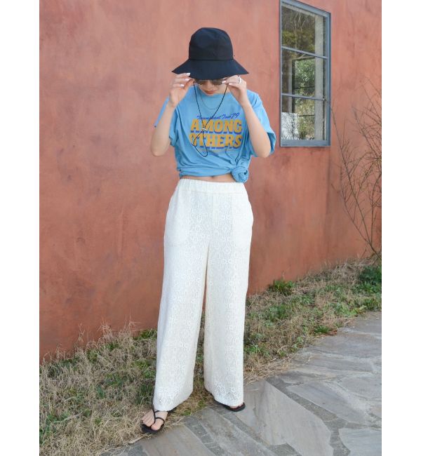 Ungrid「レースラフパンツ」|その他|