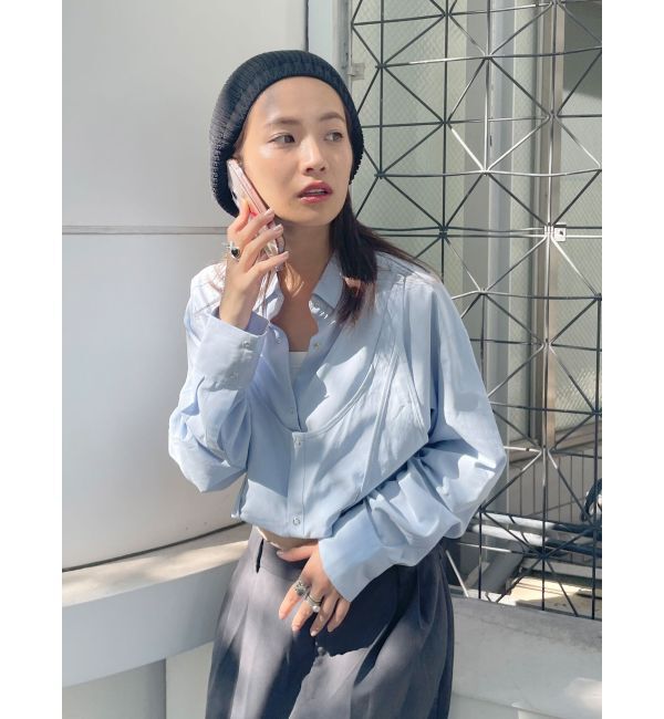 Ungrid「2Wayデザインシャツ」|シャツ・ブラウス|