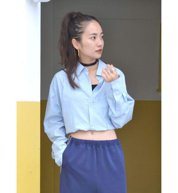 Ungrid「2Wayデザインシャツ」|シャツ・ブラウス|