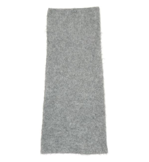 Ungrid「フェザーヤーンニットスカート」|スカート|