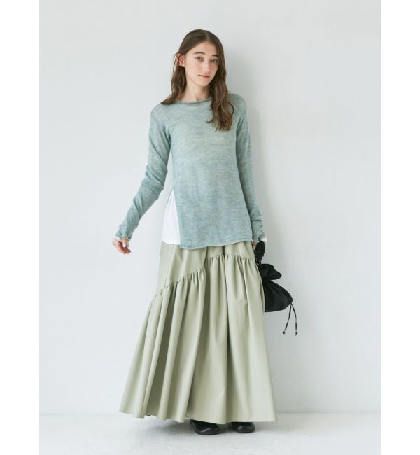 Ungrid「モヘア混シアーニット」|ニット・セーター|