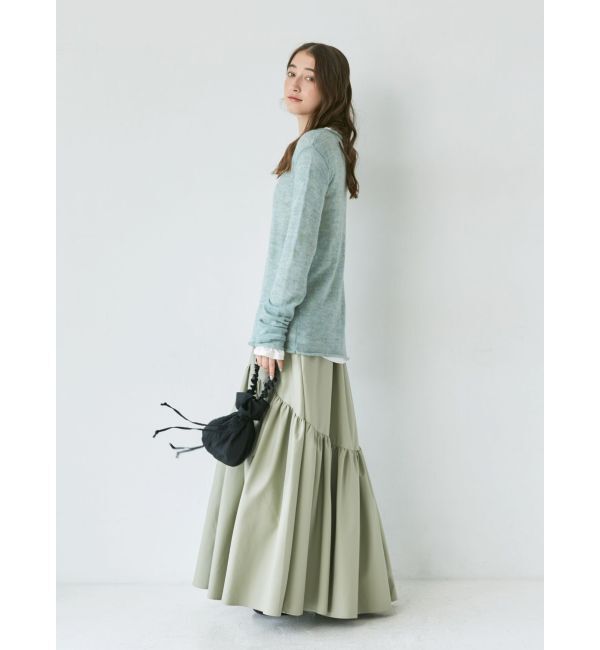 Ungrid「モヘア混シアーニット」|ニット・セーター|