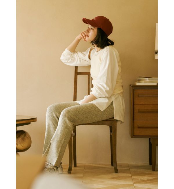 Ungrid「リブニットフレアパンツ」|その他|