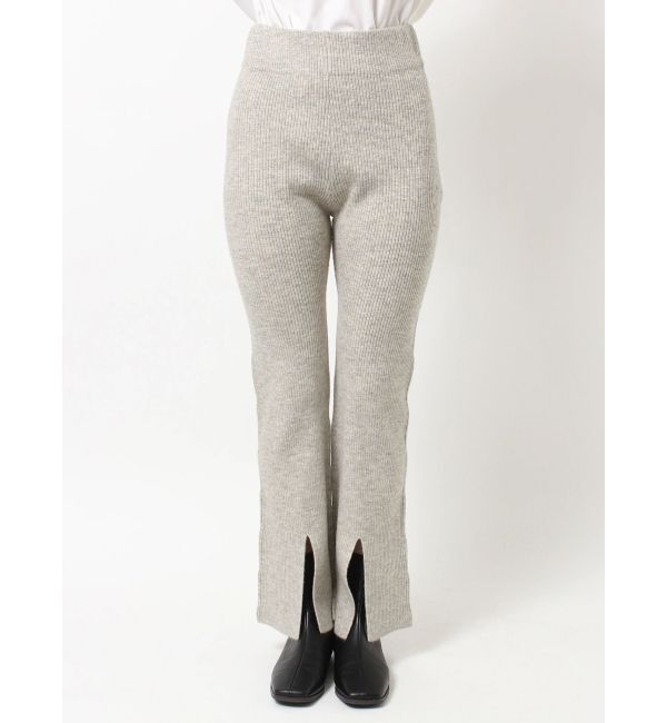 Ungrid「リブニットフレアパンツ」|その他|