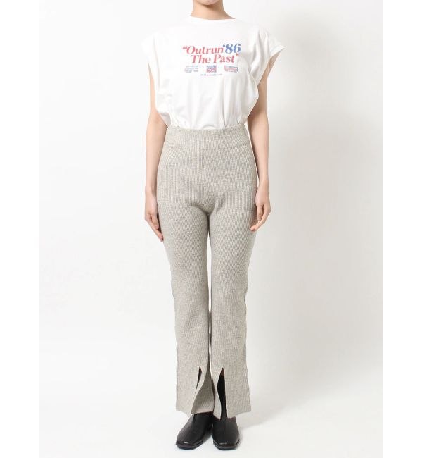 Ungrid「リブニットフレアパンツ」|その他|