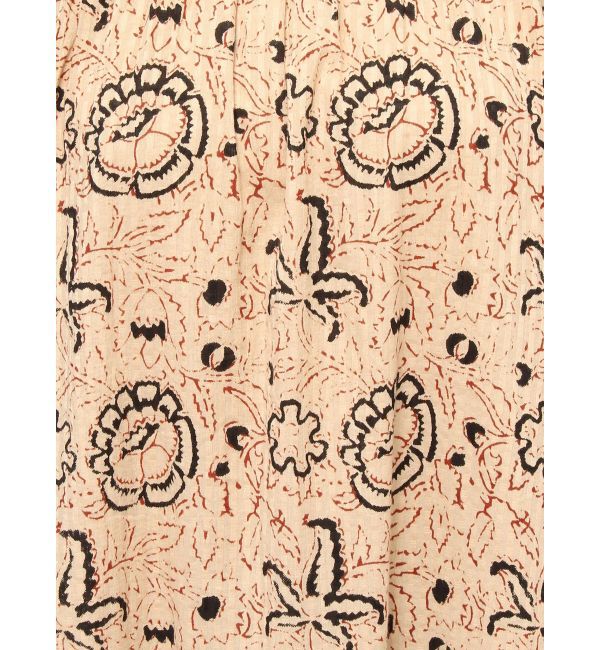 Ungrid「エスニックオフショルギャザーボリュームワンピース」|ワンピース|