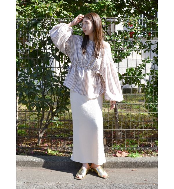 Ungrid「ミックスヤーンニットタイトスカート?」|スカート|