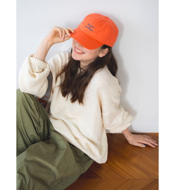 Ungrid「キャンバスロゴカラーキャップ」|キャップ・キャスケット|