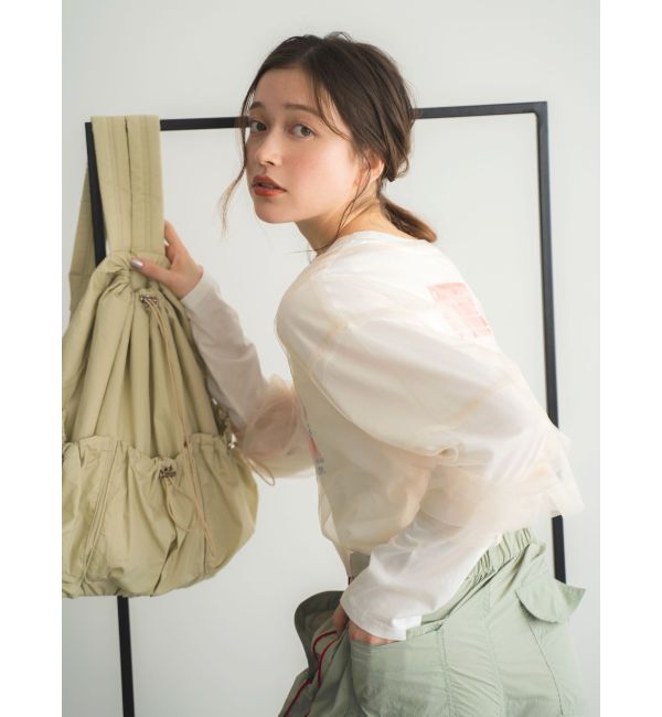 Ungrid「ギャザーボリュームリュック」|リュック|