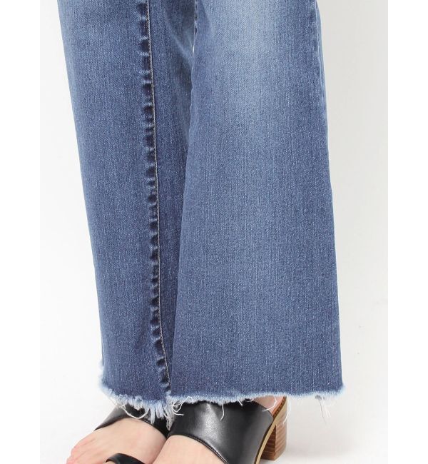 Ungrid「ハイウエストストレッチフレアデニム」|デニム|