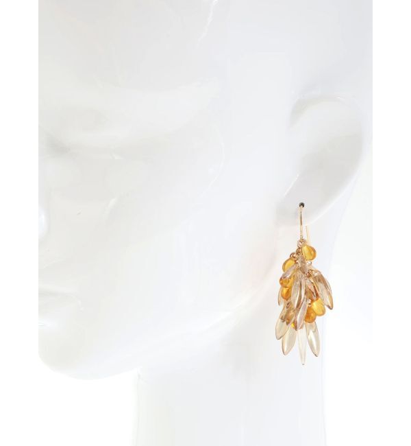 Ungrid「クリアビーズピアス」|その他|