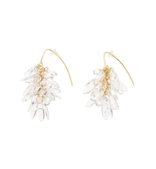 Ungrid「クリアビーズピアス」|その他|