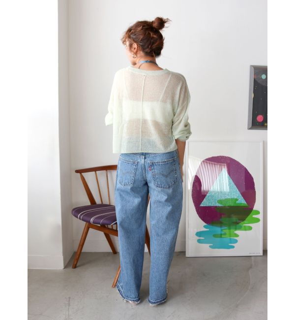 Ungrid「モヘヤ混シアーニット」|ニット・セーター|