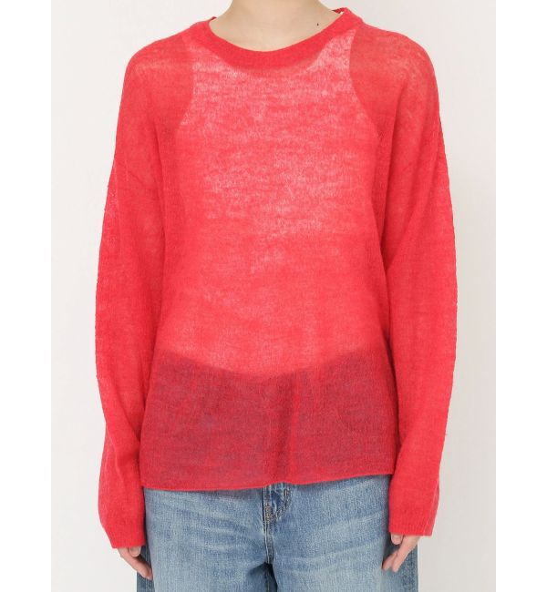 Ungrid「モヘヤ混シアーニット」|ニット・セーター|