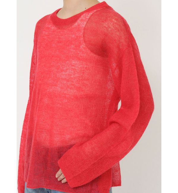 Ungrid「モヘヤ混シアーニット」|ニット・セーター|