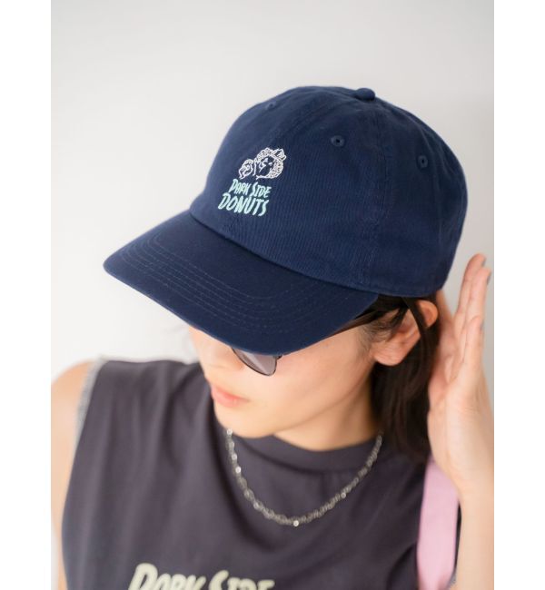 Ungrid「PARK SIDE DONUTS別注ロゴキャップ」|キャップ・キャスケット|ネイビー