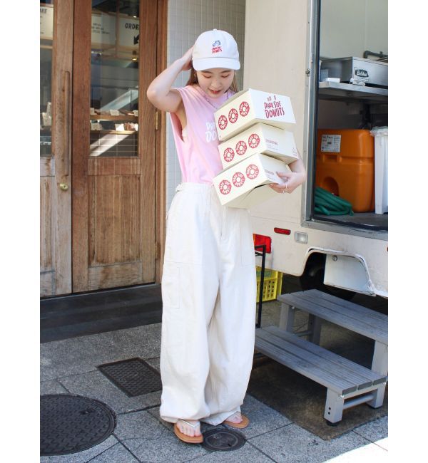 Ungrid「PARK SIDE DONUTS別注ロゴキャップ」|キャップ・キャスケット|