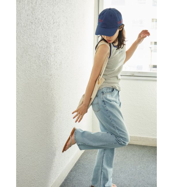 Ungrid「エンブロイダリーカラーロゴキャップ」|キャップ・キャスケット|