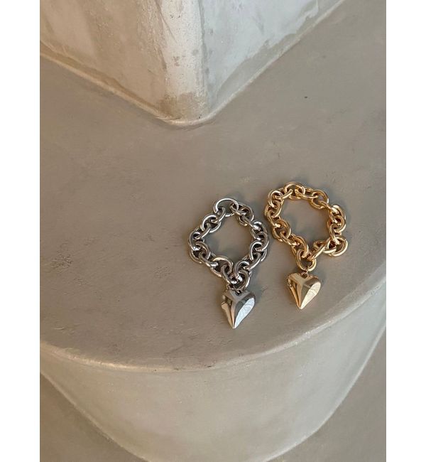 LAGUNAMOON「ハートチェーンブレスレット」|ブレスレット・バングル|