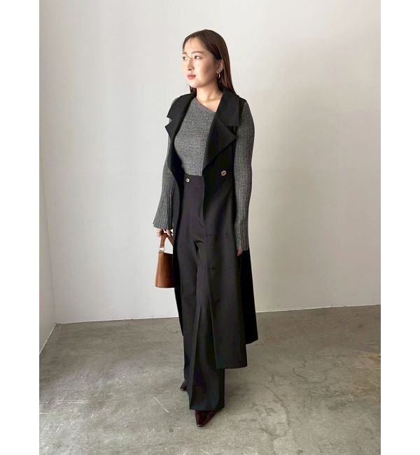 LAGUNAMOON「メタルボタンテーラードジャンパースカート」|ジャンパースカート|