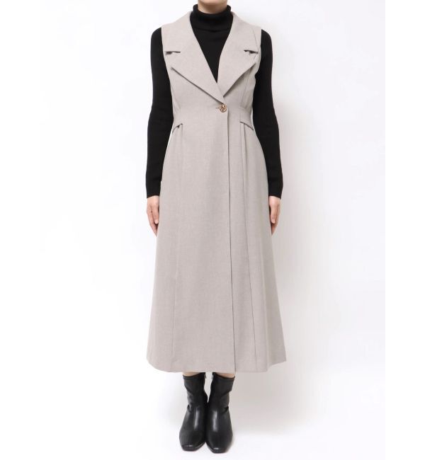 LAGUNAMOON「メタルボタンテーラードジャンパースカート」|ジャンパースカート|