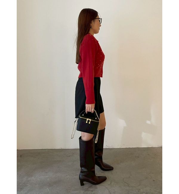 LAGUNAMOON「バイカラーベルトセットショートパンツ」|その他|