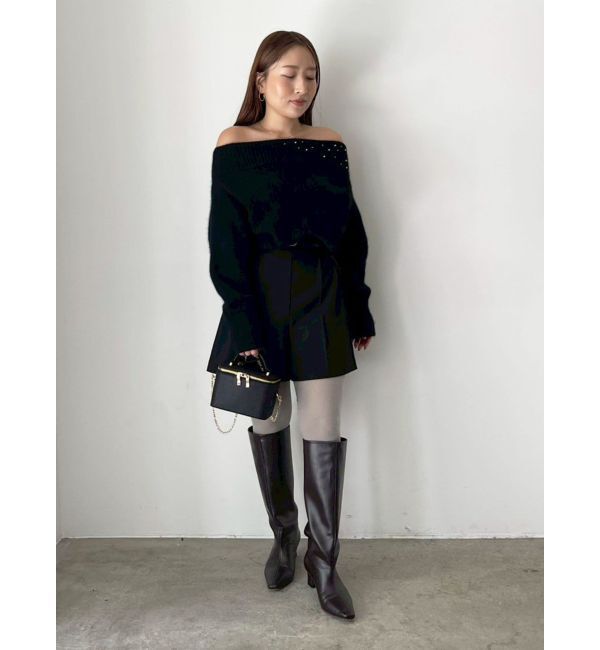 LAGUNAMOON「バイカラーベルトセットショートパンツ」|その他|