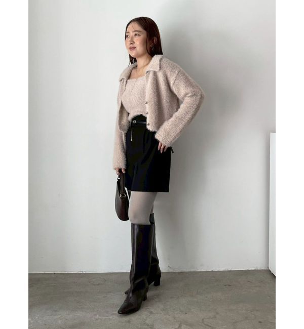 LAGUNAMOON「バイカラーベルトセットショートパンツ」|その他|