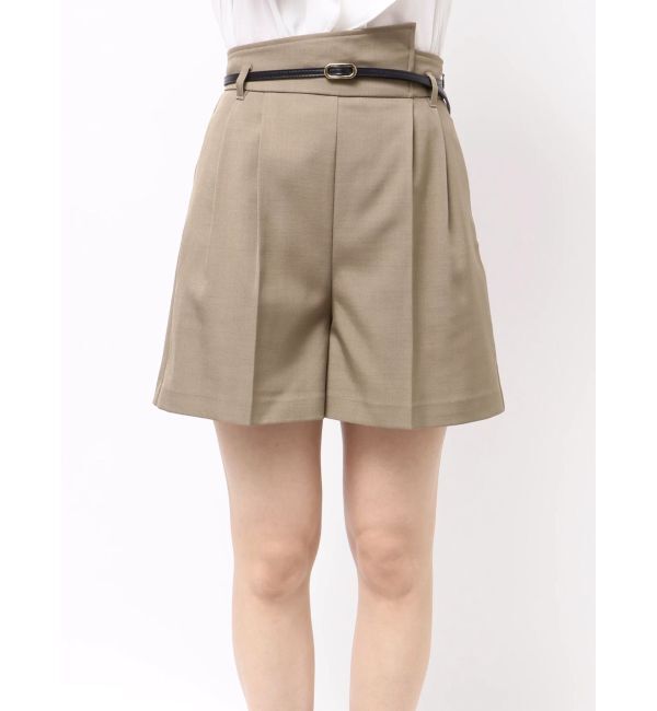 LAGUNAMOON「バイカラーベルトセットショートパンツ」|その他|