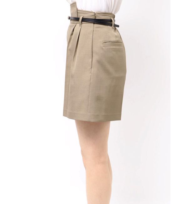 LAGUNAMOON「バイカラーベルトセットショートパンツ」|その他|