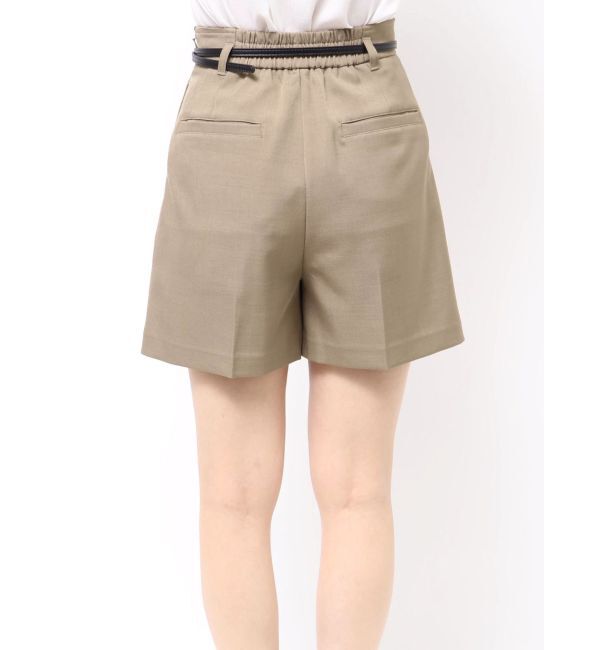 LAGUNAMOON「バイカラーベルトセットショートパンツ」|その他|