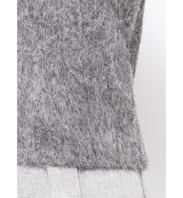 LAGUNAMOON「ヘアリーカラーカーデニットプルオーバー」|カーディガン|