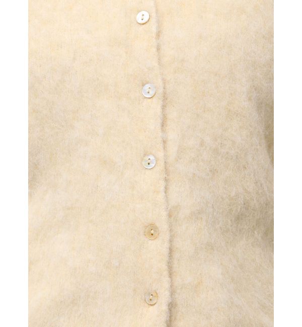 LAGUNAMOON「ヘアリーカラーカーデニットプルオーバー」|カーディガン|