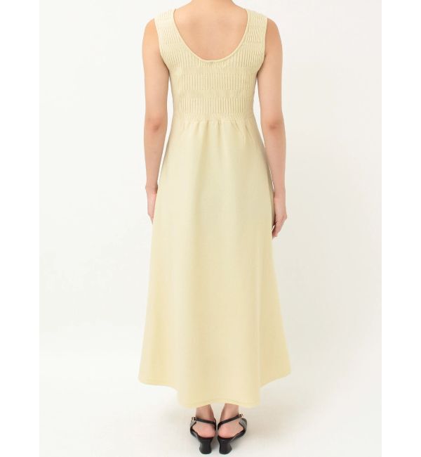 LAGUNAMOON「カラーカーデフォルムニットワンピース」|ワンピース|