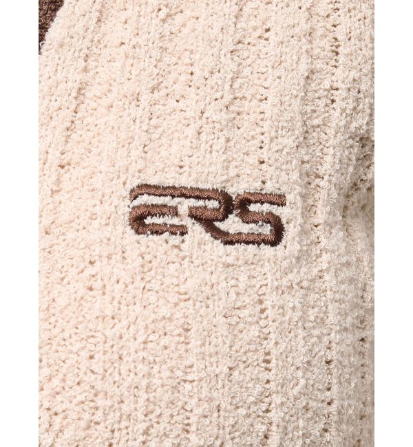 EVRIS「ワンポイントポロニットトップス」|ニット・セーター|