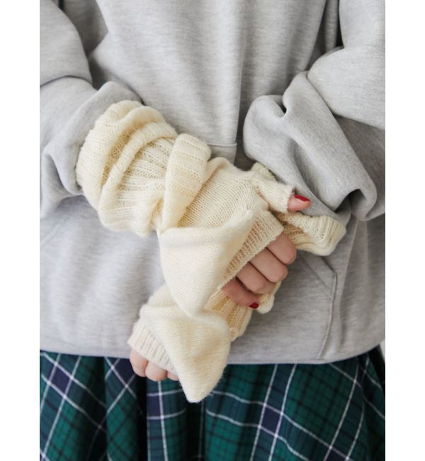 jouetie「ニットロンググローブ」|手袋|