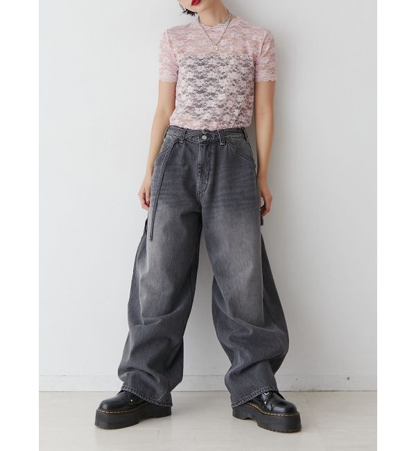 jouetie「レースフィットTシャツ」|Tシャツ・カットソー|